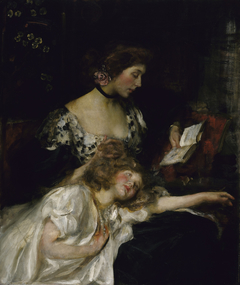 Mother and Child (Lady Shannon and Kitty) by James Jebusa Shannon