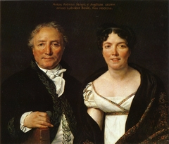 Mr. and Mrs. Antoine Mongez by Jacques-Louis David