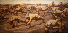 Nordfrankreich, 1917 by Albin Egger-Lienz