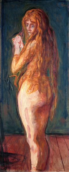 Nude with Long Red Hair by Edvard Munch