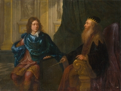 Old Testament Scene (Solomon and King David) by Gerard de Lairesse
