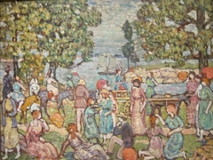 On the Beach, No. 3 by Maurice Prendergast