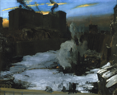 Pennsylvania Station Excavation by George Bellows