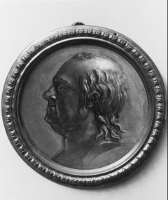 Plaque Portrait of Benjamin Franklin by Anonymous