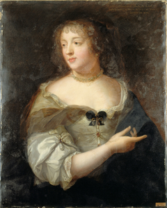 Portrait de Marie de Rabutin-Chantal, marquise de Sévigné (1626-1696), d'après le portrait de Claude Lefébvre by Basile Lemeunier