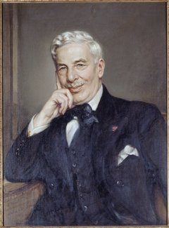 Portrait de Maurice Donnay (1859-1945), écrivain by Jules Cayron