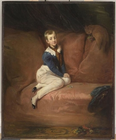 Portrait du Duc de Montpensier à l'âge de sept ans by Joseph-Nicolas Robert-Fleury