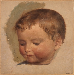 Portrait of a Child by Adolph Tidemand
