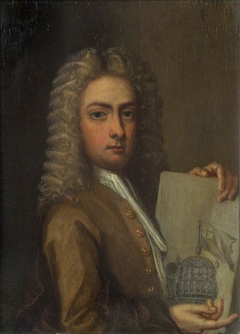 Portrait of a Gentleman, circa 1720 by British School