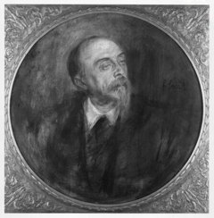 portrait of a man by Franz von Lenbach