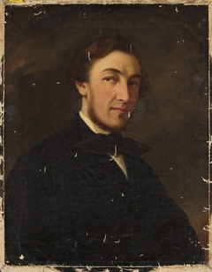 Portrait of a man by Władysław Majeranowski