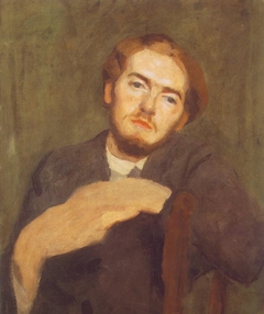 Portrait of Béni Ferenczy by Károly Ferenczy