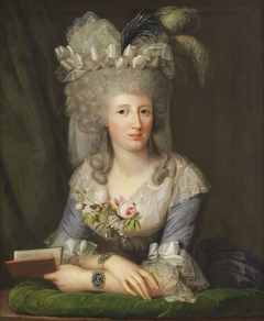 Portrait of Caroline Juliane Albertine von Schlotheim by Wilhelm Böttner