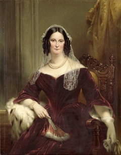 Portrait of Dieuwke Fontein, second Wife of Adriaan van der Hoop