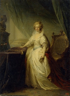 Portrait of Empress Maria Feodorovna (Sketch) by Johann Baptist von Lampi the Elder