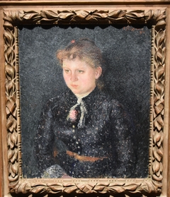 Portrait of Eugénie Estruc, called Nini by Camille Pissarro
