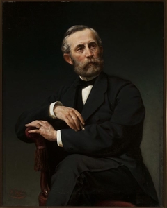 Portrait of Ewaryst Mejer, president of the Sectional Directorate of the Land Credit Association in Warsaw by Ignacy Jasiński