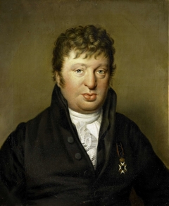 Portrait of Jacobus Scheltema, Historian by Wilhelmina Geertruida van Idsinga