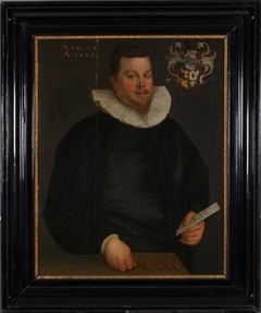 Portrait of Jan Hendrik Rhala by Hans Hansz de Clercq