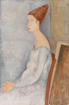 Portrait of Jeanne Hébuterne (Portrait de Jeanne Hébuterne) by Amedeo Modigliani
