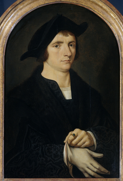 Portrait of Joris Vezeleer by Joos van Cleve