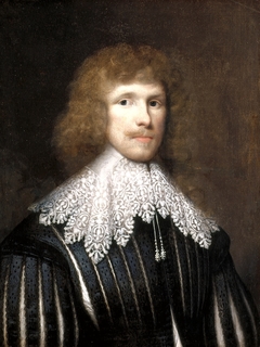 Portrait of Lucius Carey by Cornelis Janssens van Ceulen