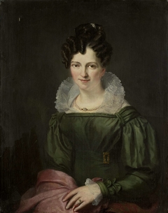 Portrait of Maria Christina Nijssen, Wife of Anthonie van der Hout by Christiaan Julius Lodewijk Portman