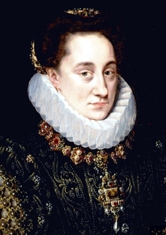 Portrait of Maria van Oranje-Nassau (1556-1616) by Adriaen Thomasz Key
