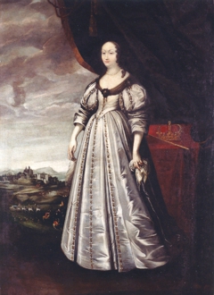 Portrait of Marie Louise Gonzaga de Nevers. by Unknown Artist