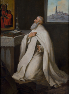 Portrait of Reverend Augustyn Kordecki by Józef Polkowski