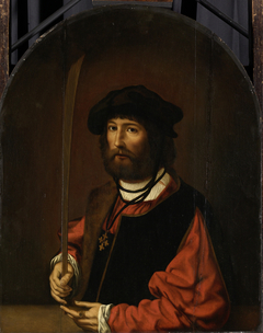 Portrait of Ruben Parduyn, knight of the Holy Sepulchre