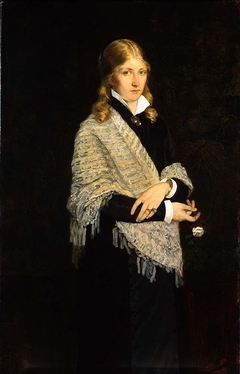 Portrait of the Painter Andrea Gram by Eilif Peterssen