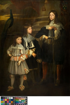 Portrait of Three Children by Zuidelijke Nederlanden