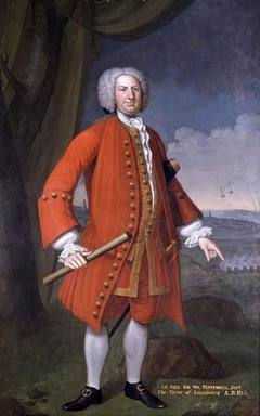 Portrait of William Pepperrell by John Smibert