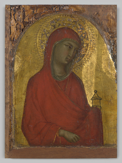 Portret "H. Maria Magdalena" tempera op hout door Niccolo di Segna, circa 1335-1340, Siena by Niccolò di Segna