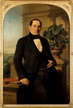 Portret van Bernardus Ewoud Cankrien by Jacob Spoel