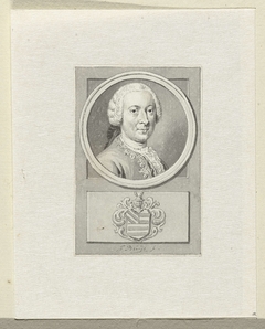Portret van jonkheer Willem van Haren by Jacobus Buys
