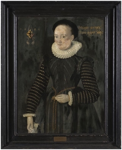 Portret van Maeijke Gerrijts van Jelgerhuys by Friese school