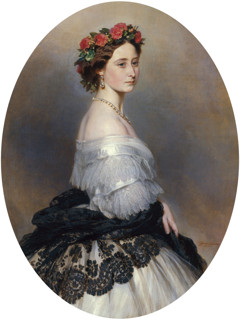 Princess Alice (1843-78), later Grand Duchess of Hesse by Franz Xaver Winterhalter