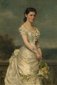 Princess Helen of Waldeck and Pyrmont (1861-1922), Duchess of Albany by Carl Rudolph Sohn