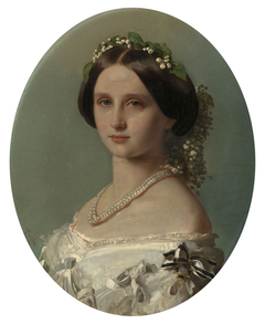 Princess Louise of Prussia, Grand Duchess of Baden (1838-1923) by Minna Pfüller