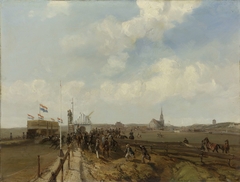 Racetrack at Scheveningen, opened 3 August 1846