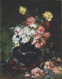 Roses by Walter Shirlaw