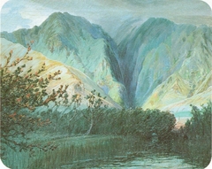 Sacred Falls, Oahu by D. Howard Hitchcock