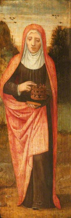 Saint Elizabeth of Hungary (1207-1231) by Anonymous