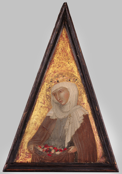 Saint Elizabeth of Hungary by Ambrogio Lorenzetti