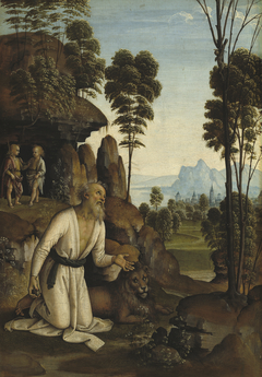 Saint Jerome in the Wilderness by Anonymous
