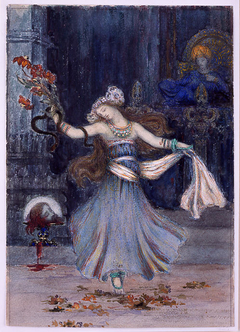 Salomé Dancing Before the Head of St. John the Baptist by Anonymous