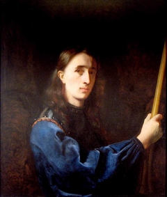 Self-portrait as St. George with the Dragon