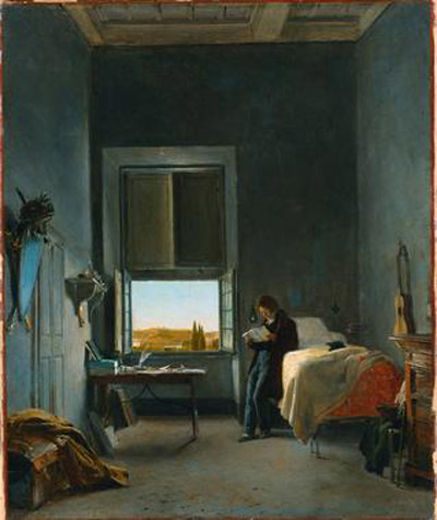 The Artist in His Room at the Villa Medici, Rome